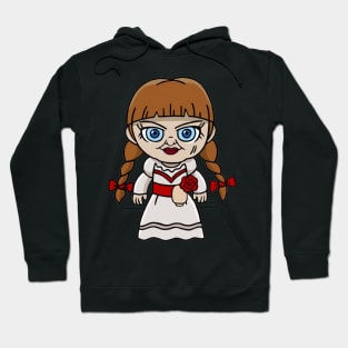 Creepy Girl Doll with Ostomy Hoodie